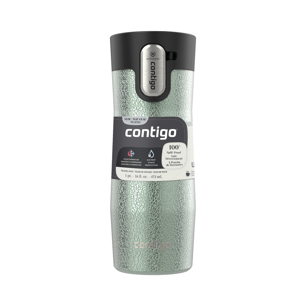 Contigo AUTOSEAL West Loop Vacuum-Insulated Stainless Steel Travel Mug with Easy-Clean Lid, 16 oz M31E