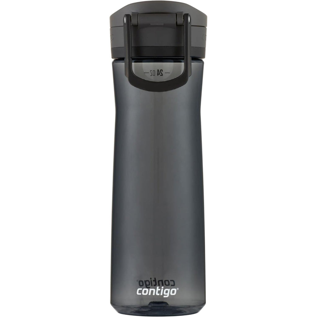 Contigo - Water Bottle with Leak-Proof and Locking Lid, BPA Free, 709ml Capacity, Black M87T