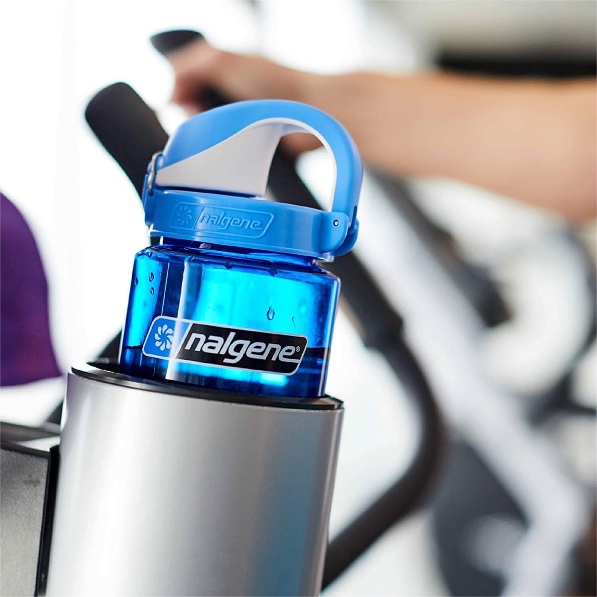 Nalgene Tritan OTF Water Bottle: 24oz, Glacial Blue M142H