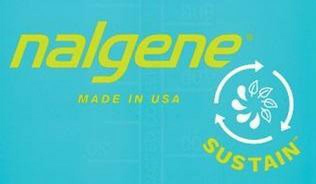 Nalgene Tritan OTF Water Bottle: 24oz, Glacial Blue M142H