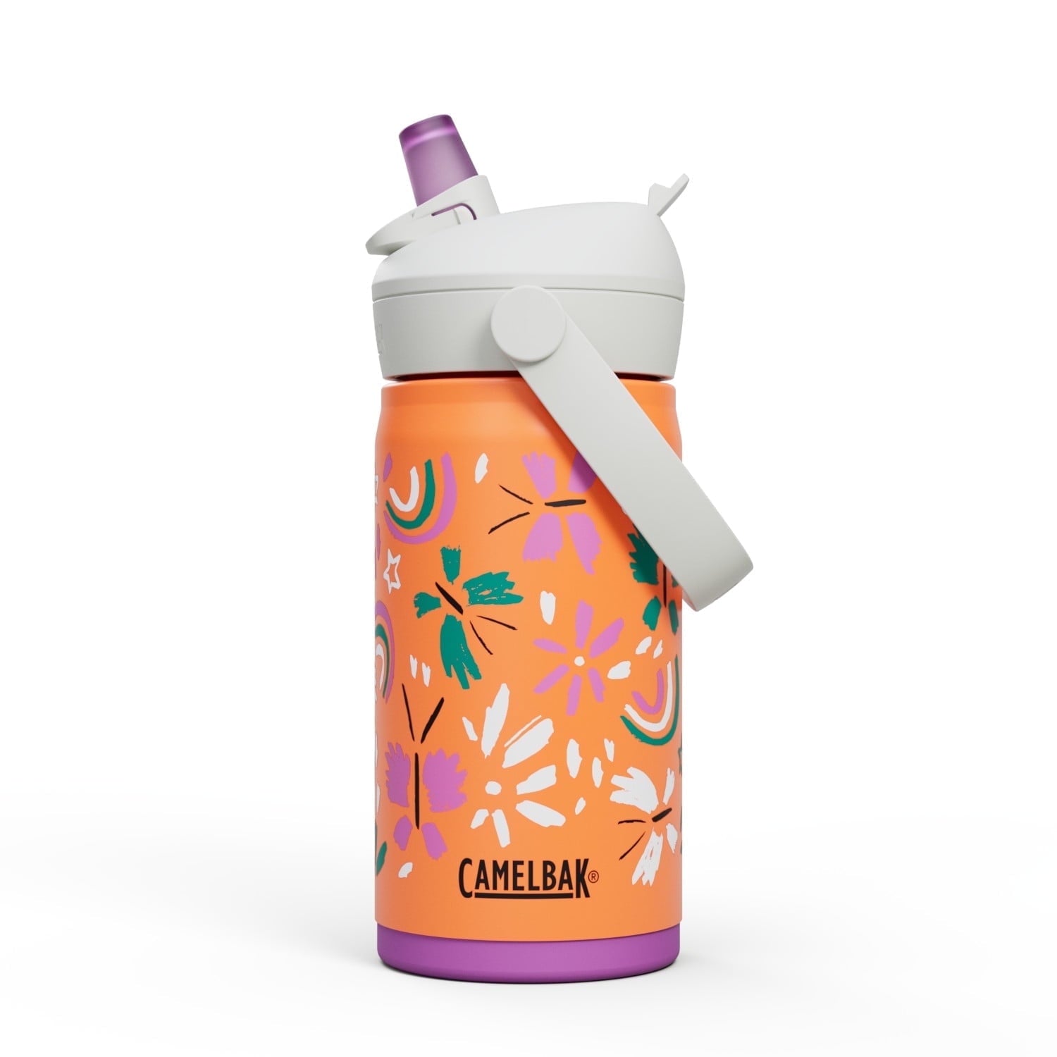 Camelbak Thrive™ Flip Straw Kids Stainless 12oz Water Bottle, Dino Jam M311M