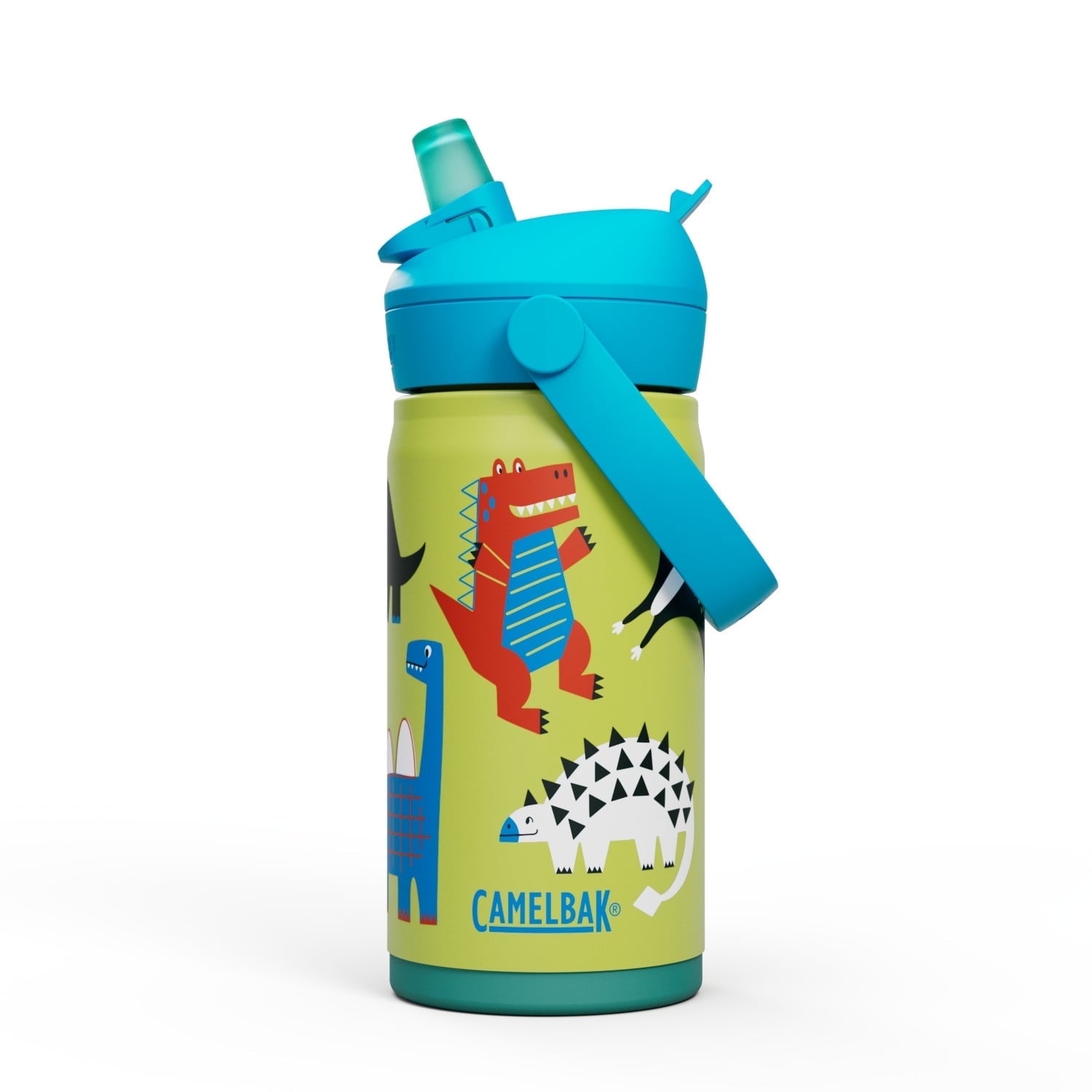 Camelbak Thrive™ Flip Straw Kids Stainless 12oz Water Bottle, Dino Jam M311M