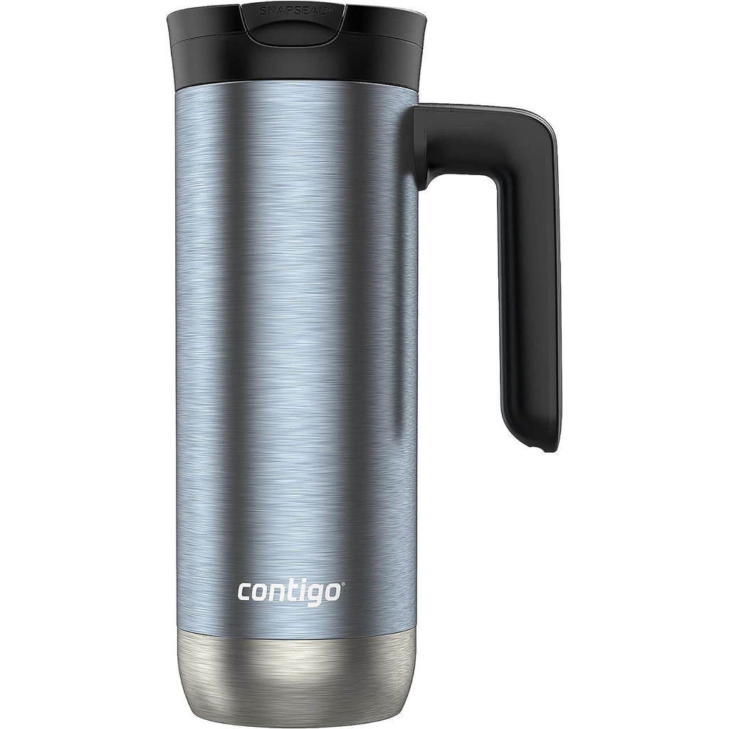 Contigo 20 oz. Superior 2.0 SnapSeal Stainless Steel Travel Mug - Dark Ice M35E