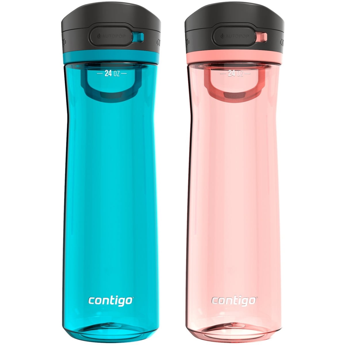 Contigo 24 oz. Jackson 2.0 Tritan Water Bottle 2-Pack - Jade Vine/Pineapple M34V