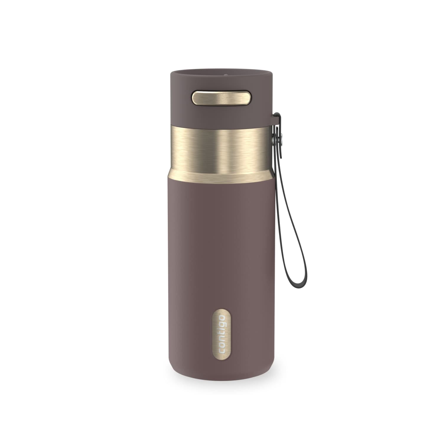 Contigo AutoSeal 16 oz Leakproof Water Bottle with Carrying Strap M23D