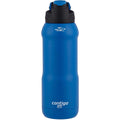 Contigo Fit Stainless Steel AUTOSPOUT Water Bottle with Straw, Blue Amp, 32 fl oz. M105Y
