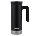 Contigo Huron 2.0 Stainless Steel Travel Mug with SNAPSEAL Lid and Handle in Black, 20 fl oz. M05X