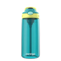 Contigo Kid's 20 oz. AutoSpout Straw Water Bottle - Juniper/Limelight M32K