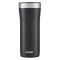 Contigo Streeterville Stainless Steel Tumbler with Plastic Straw and Splash-Proof Lid, Licorice, 32 fl. oz M122X