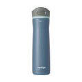 Contigo® Wells Chill Stainless Steel Filter Water Bottle with AUTOSPOUT® Straw Lid, 24 oz., Dark Ice M90C