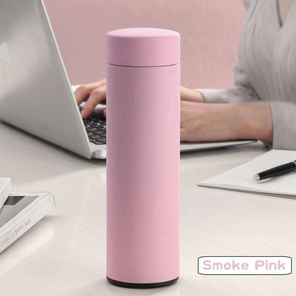 Stainless Steel Insulation Cup Cute Mini Portable Children Student Water Bottle Coffee Travel Mug LED Temperature Display Double Walled Vacuum Long Lasting Insulation M54A