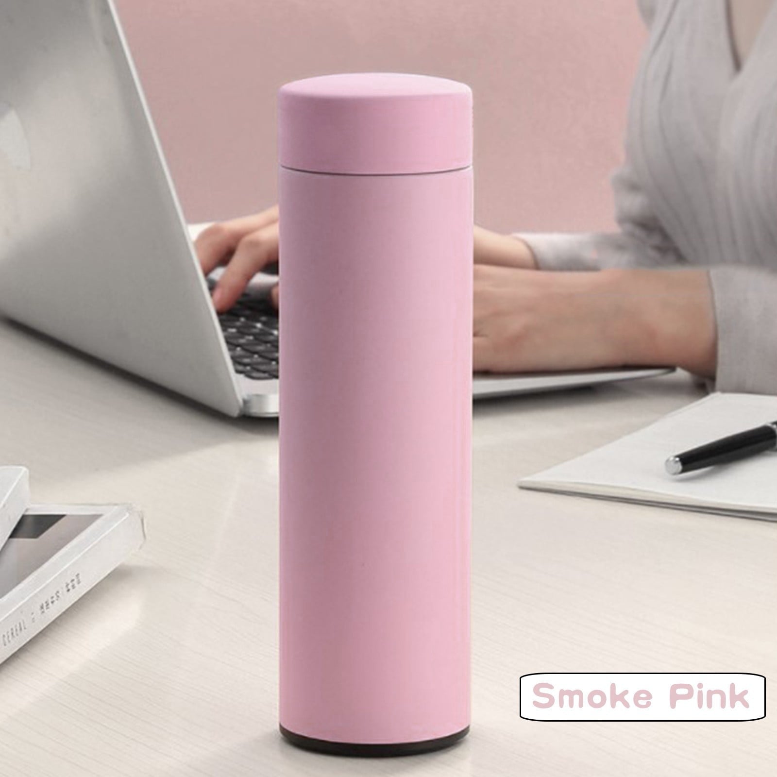Stainless Steel Insulation Cup Cute Mini Portable Children Student Water Bottle Coffee Travel Mug LED Temperature Display Double Walled Vacuum Long Lasting Insulation M54A