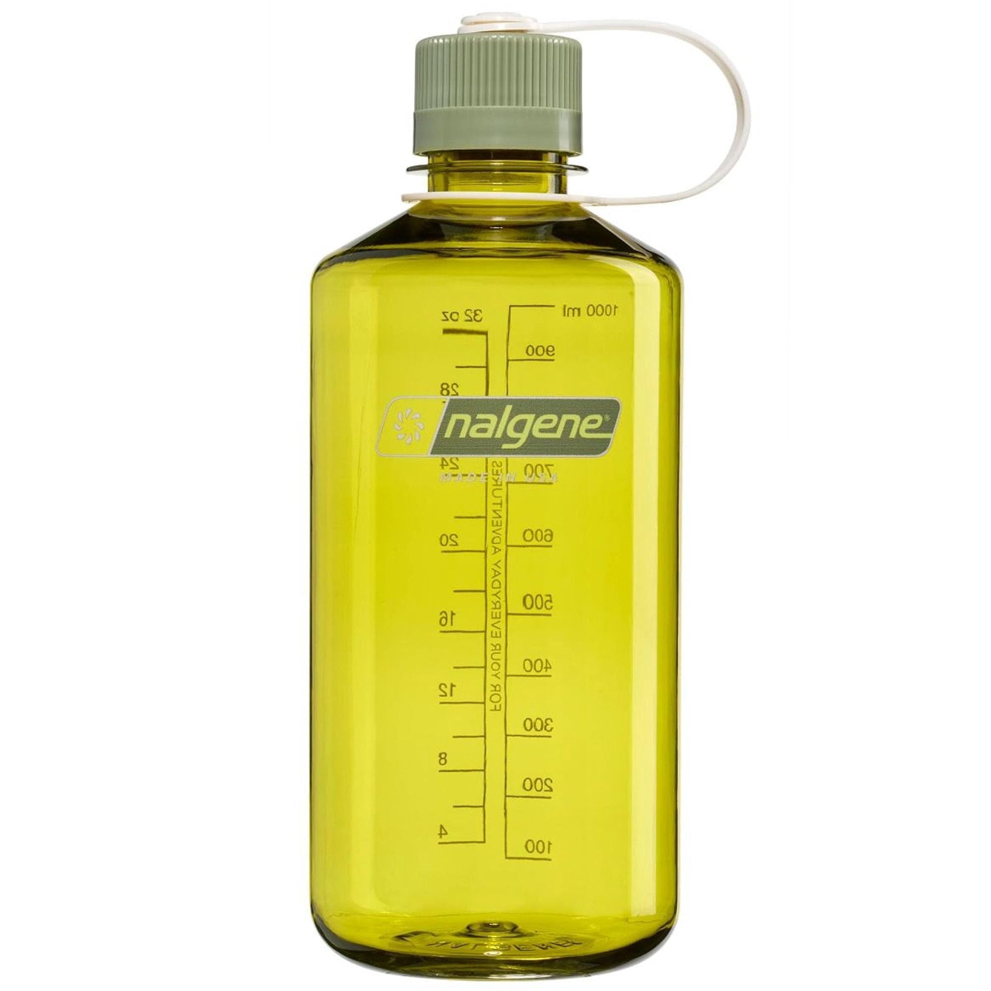 Nalgene Sustain 32 oz Narrow Mouth Plastic Water Bottle M138U