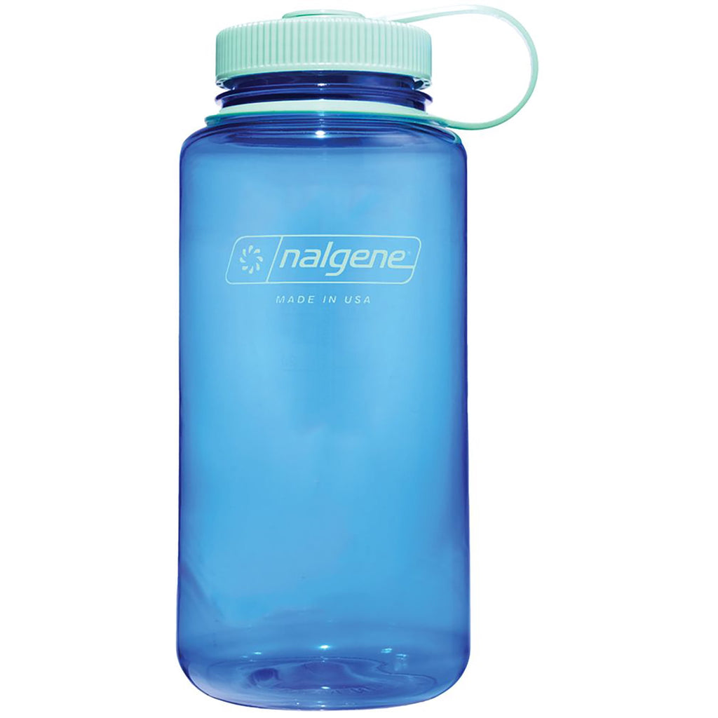 Nalgene Sustain 32 oz. Wide Mouth Water Bottle - Indigo M136C