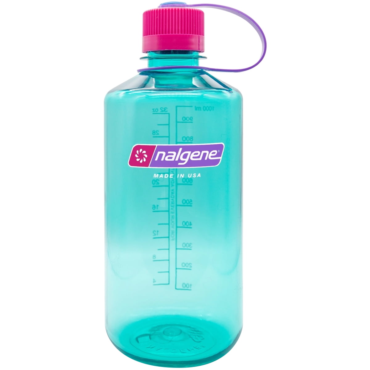Nalgene Sustain 32 oz Narrow Mouth Plastic Water Bottle M138U