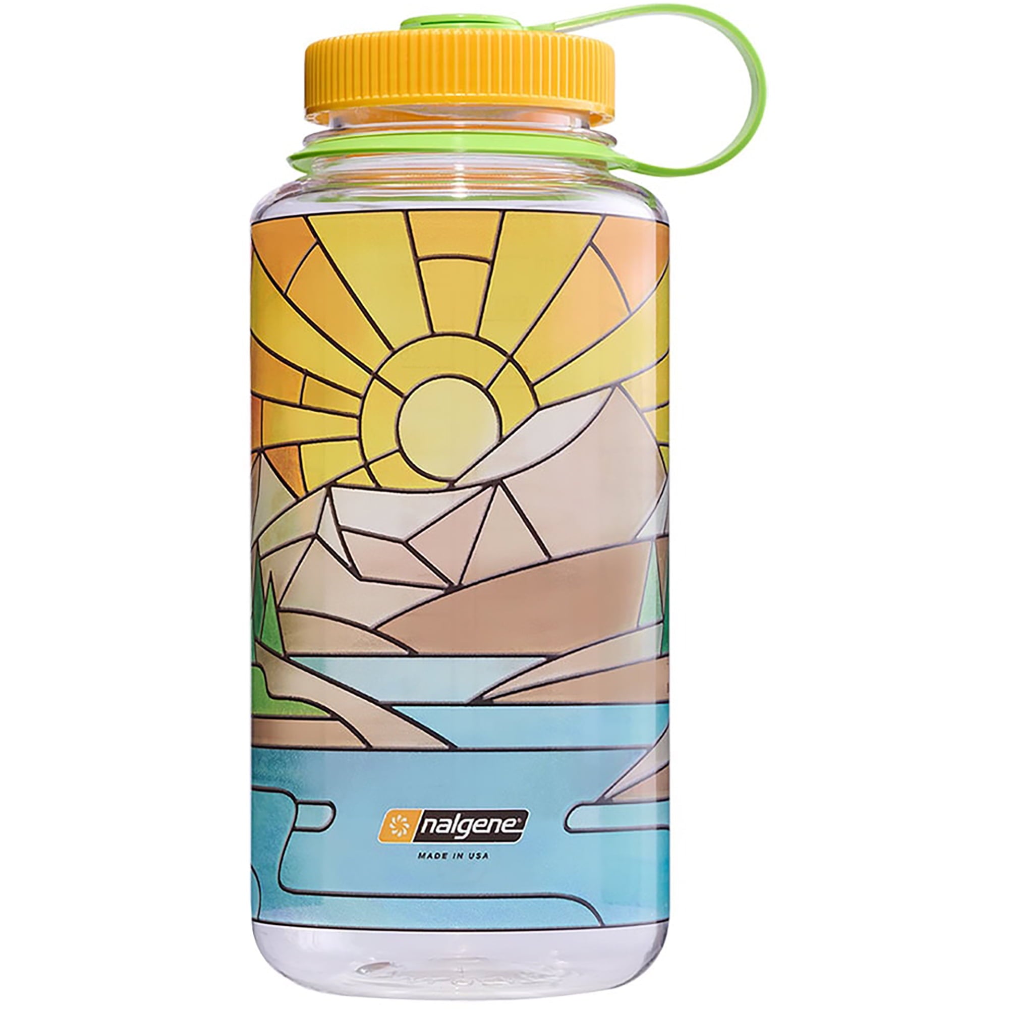 Nalgene Sustain 32 oz. Wide Mouth Water Bottle - Indigo M136C