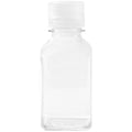 Nalgene Transparent Lexan Polycarbonate Square Storage Bottle - 8 oz. - Clear M184Q
