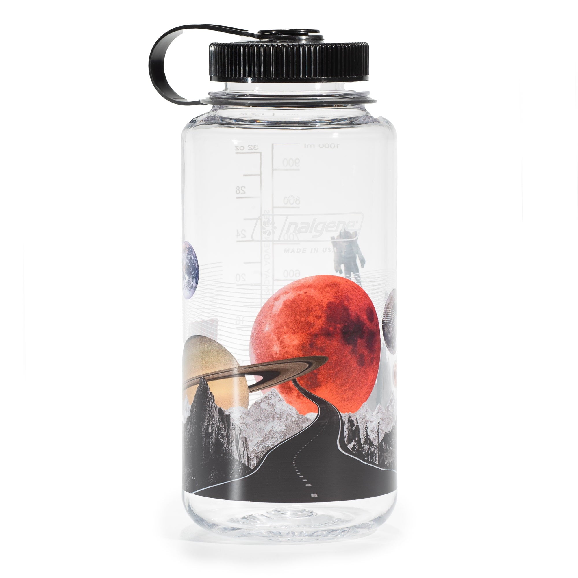 Nalgene Sustain 32 oz. Wide Mouth Water Bottle - Indigo M136C