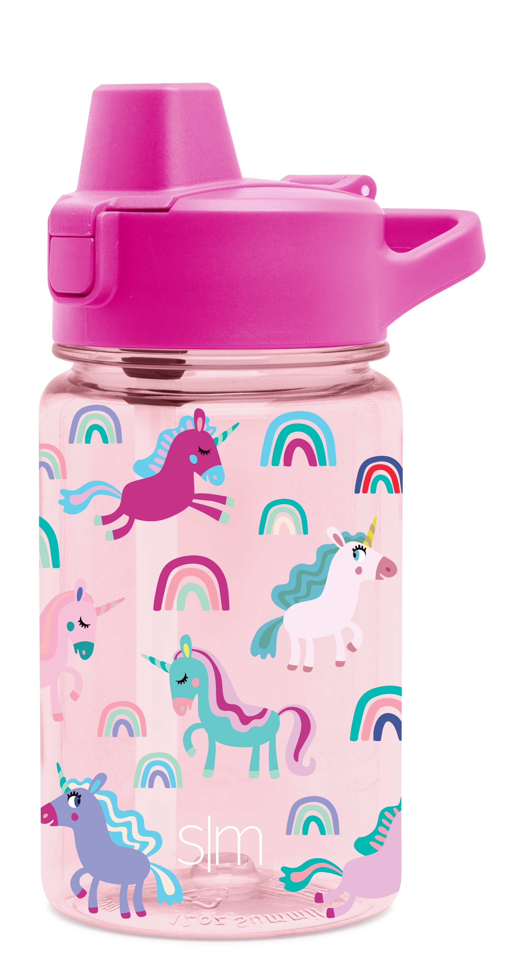 Simple Modern 12 fl oz Reusable Tritan Summit Water Bottle with Silicone Straw Lid | Birthday Cake M404U