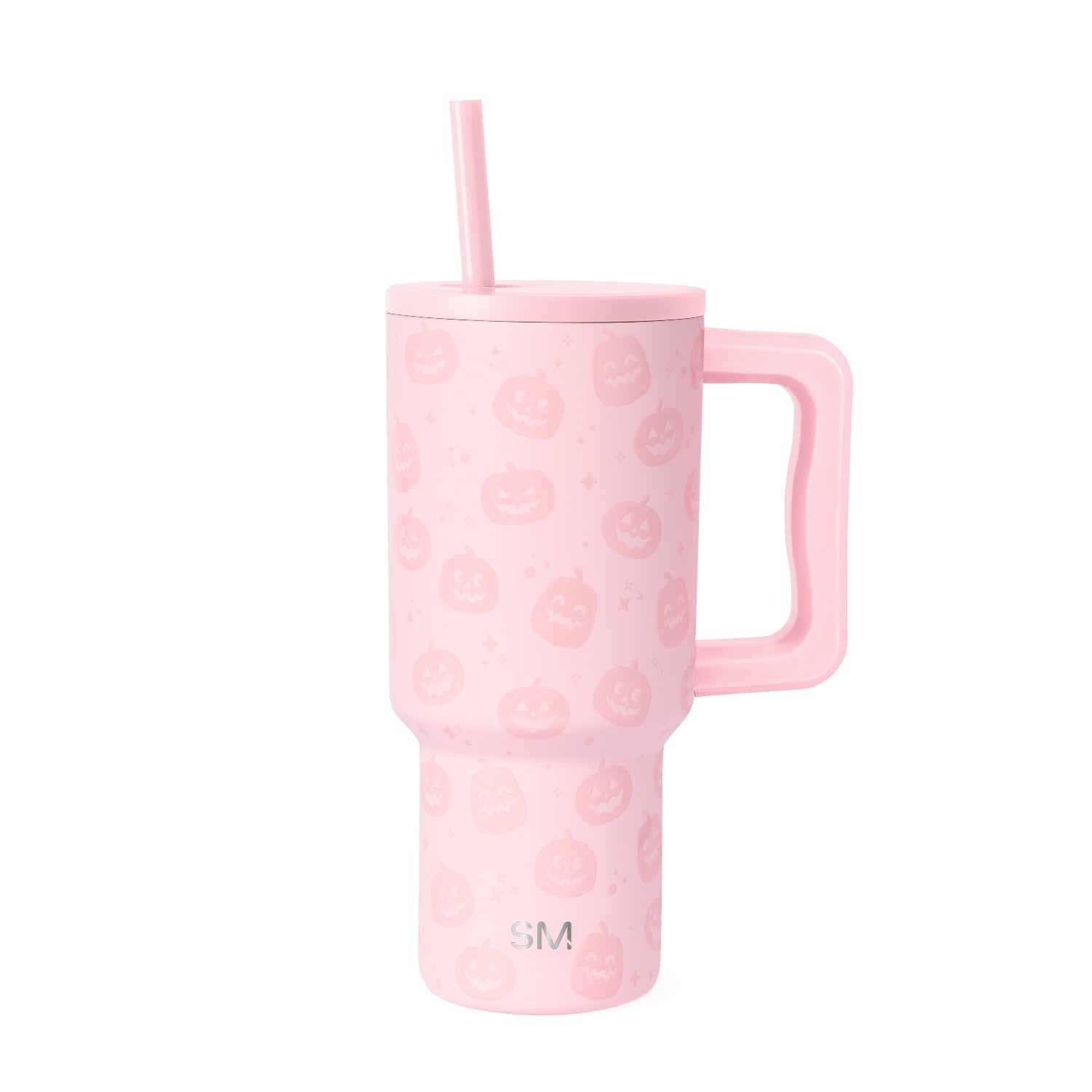 Simple Modern 30 fl oz Insulated Stainless Steel Trek Tumbler with Straw Lid | Seaglass Sage and Cream Checkmate M690P