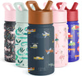 Simple Modern Summit Water Bottle Straw Lid Vacuum Insulated Stainless Steel Bottle | 14 fl oz M686Q