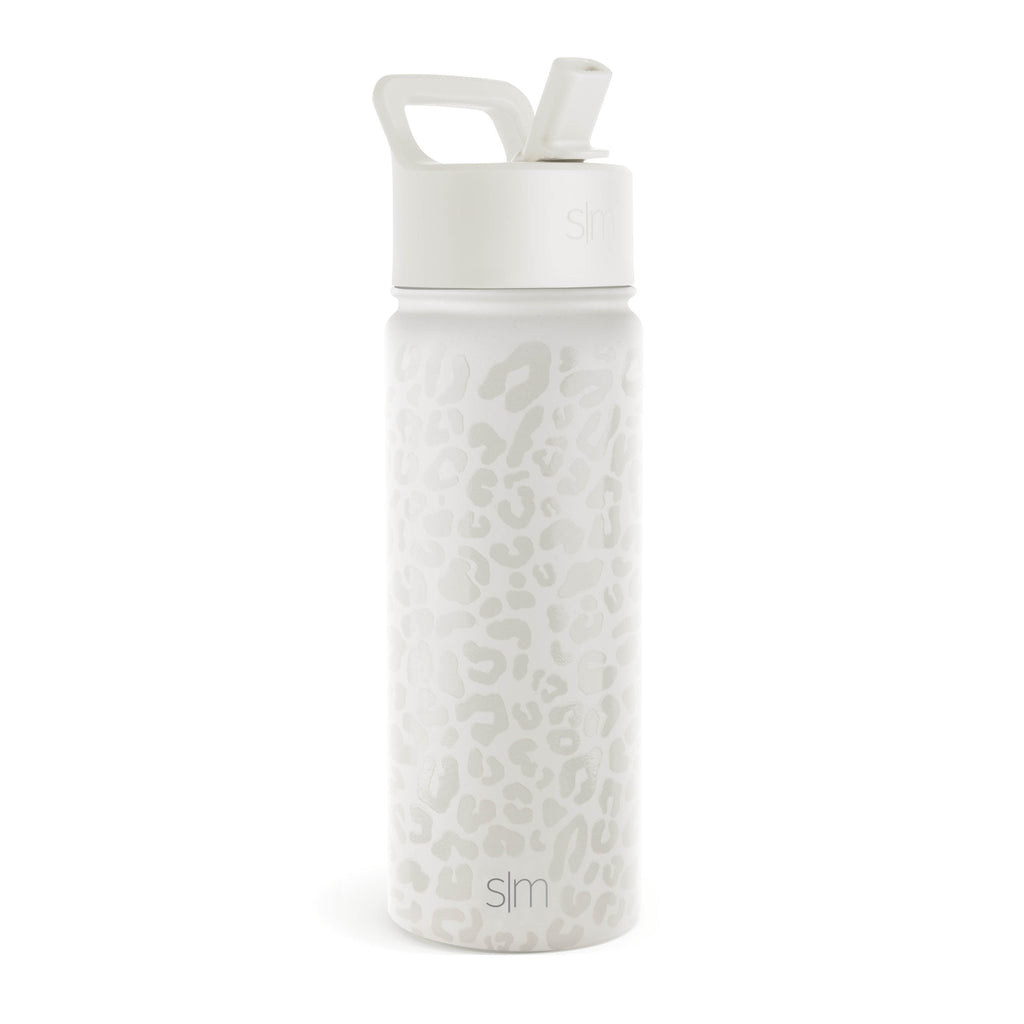 Simple Modern Summit Water Bottle Straw Lid Vacuum Insulated Stainless Steel Bottle | 18 fl oz M425S